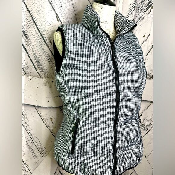 Marc New York Houndstooth Down Vest M - Picture 2 of 9